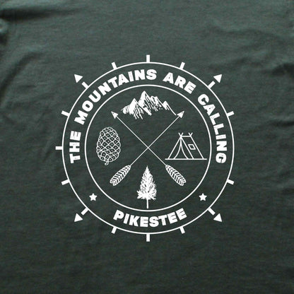 The Mountains are calling Cadran T-shirt