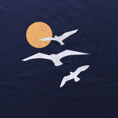 Sea, Birds and Sun T-shirt