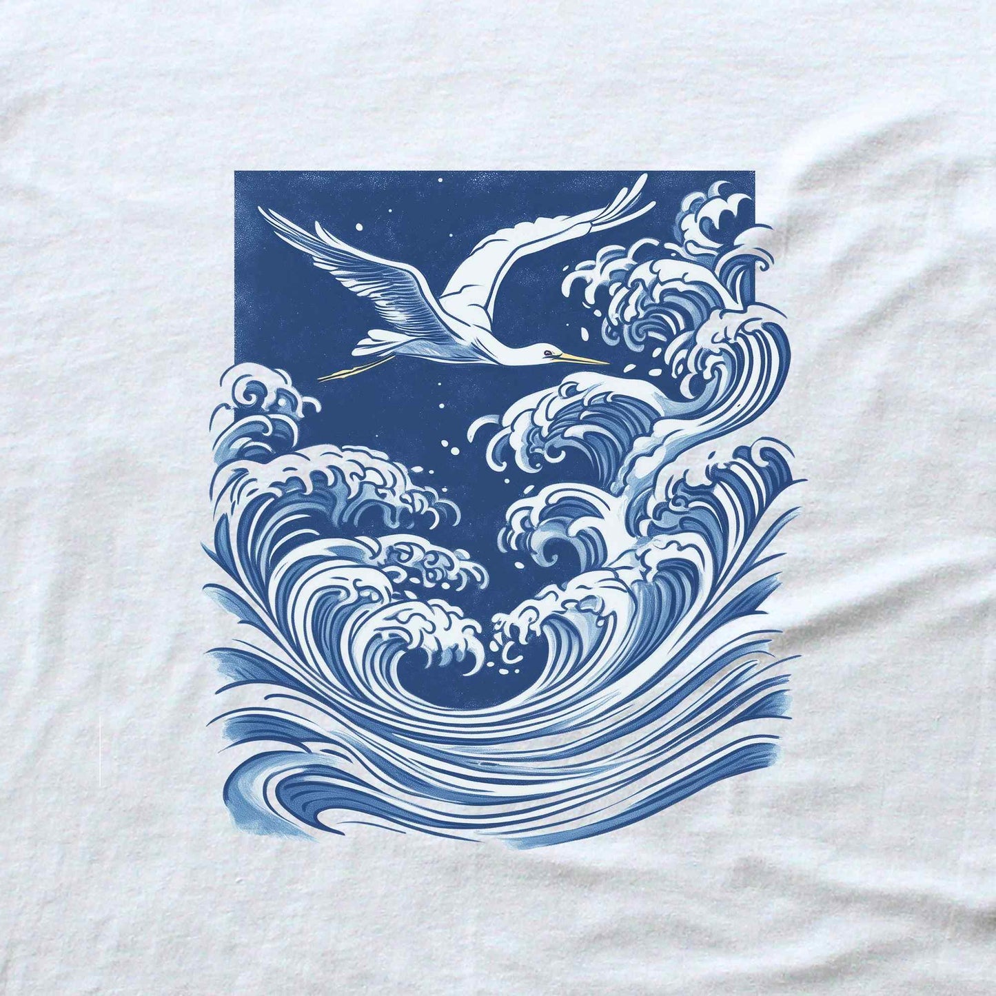 Heron Waves T-shirt