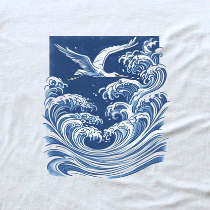 Heron Waves T-shirt