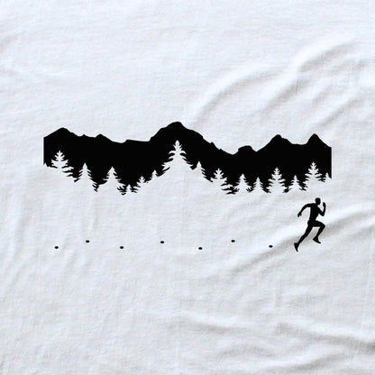 Running Man In the Nature T-shirt