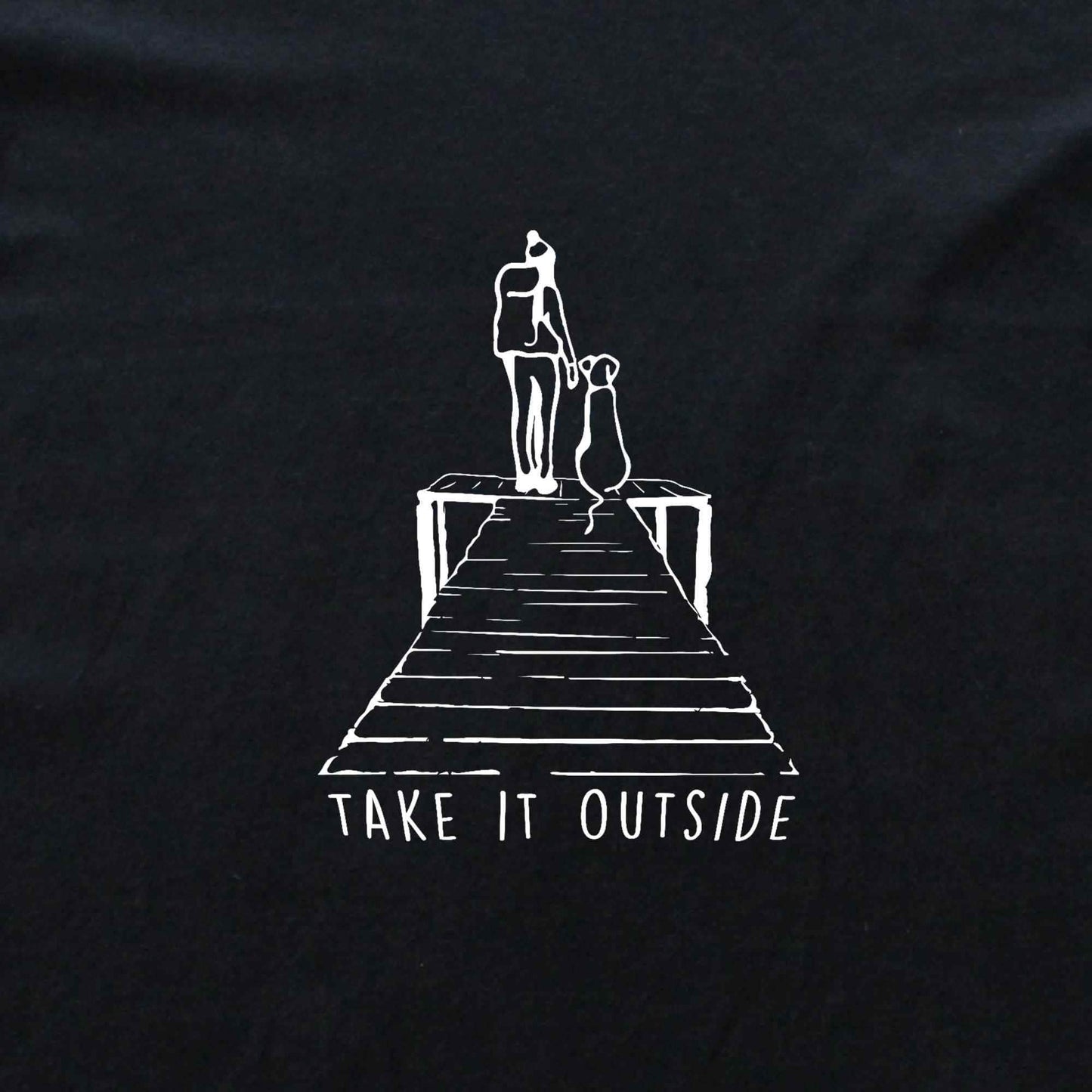 Take It Outside Pier T-shirt
