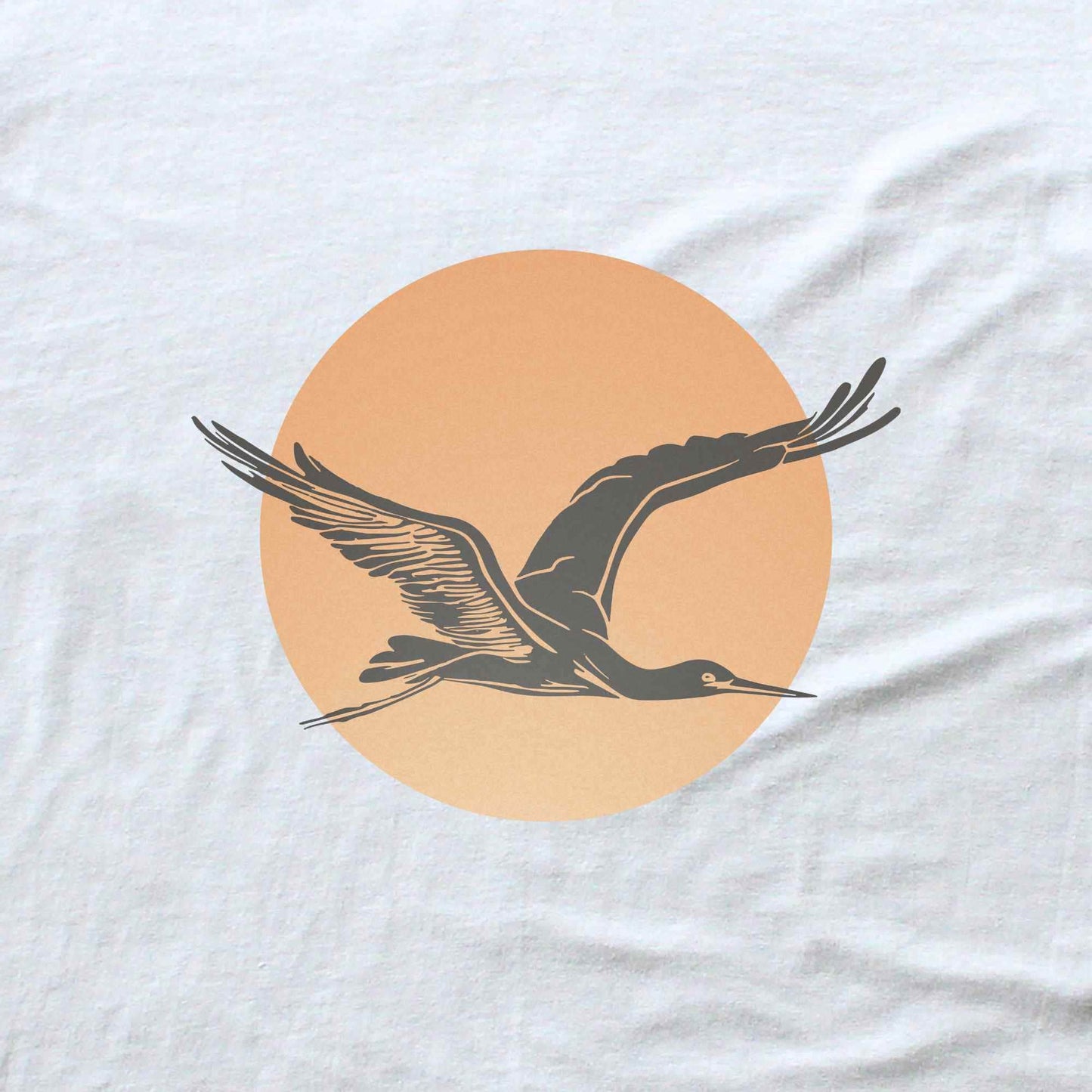 Heron and Sun T-shirt
