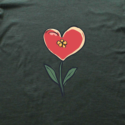 Heart Flower T-shirt