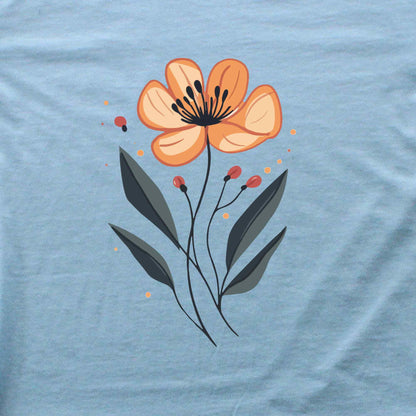 Stylized Flower T-shirt