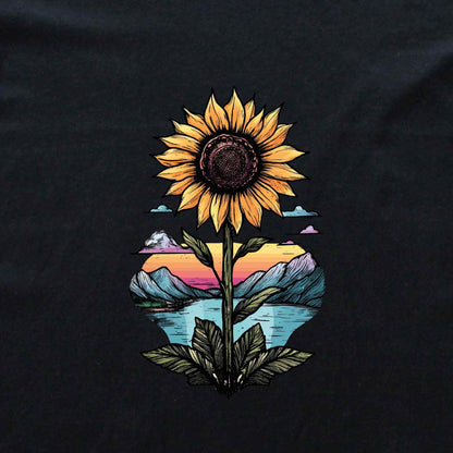 SunFlower Landscape T-shirt