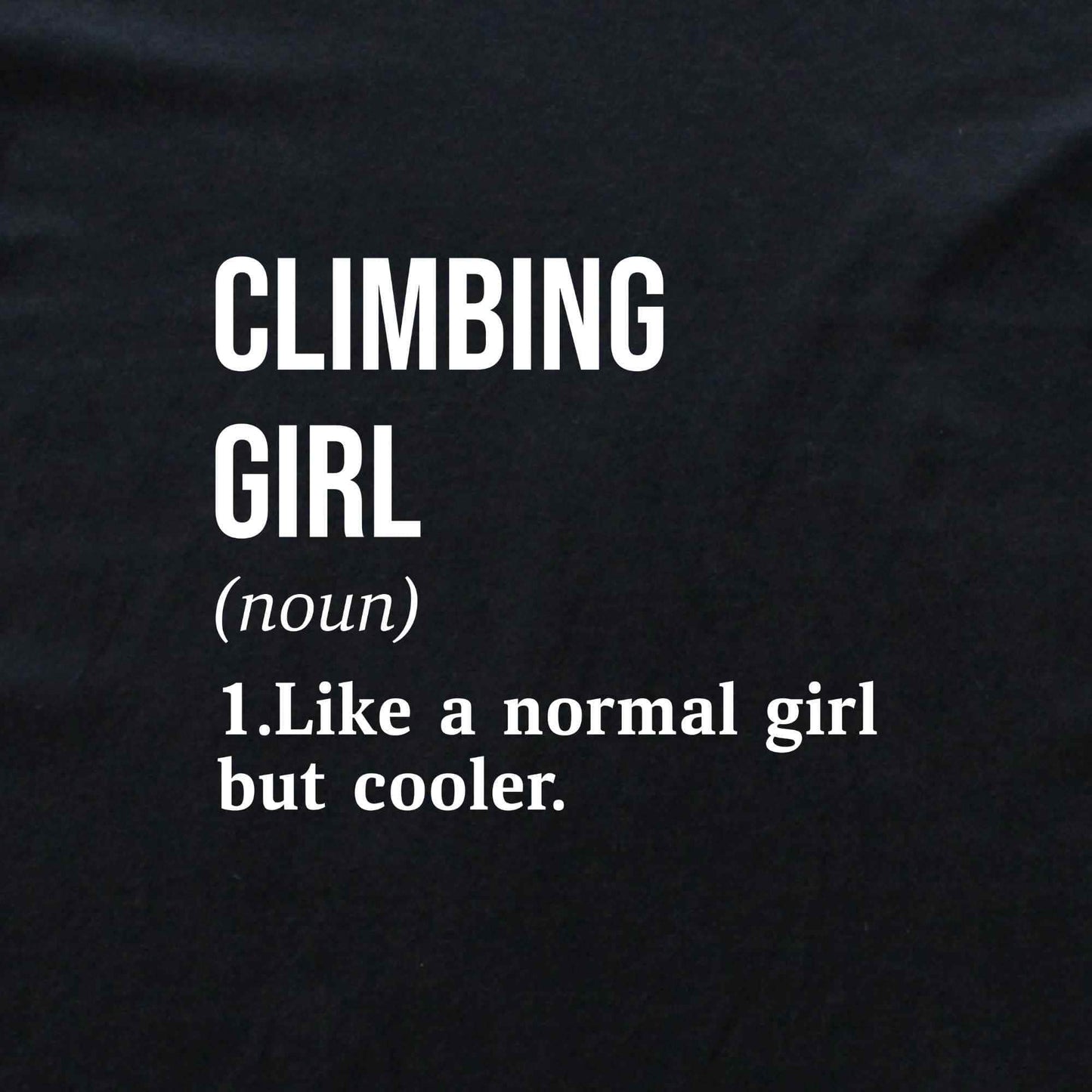 Climbing Girl T-shirt