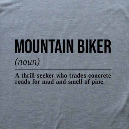Mountain Biker Back-Print Hoodie