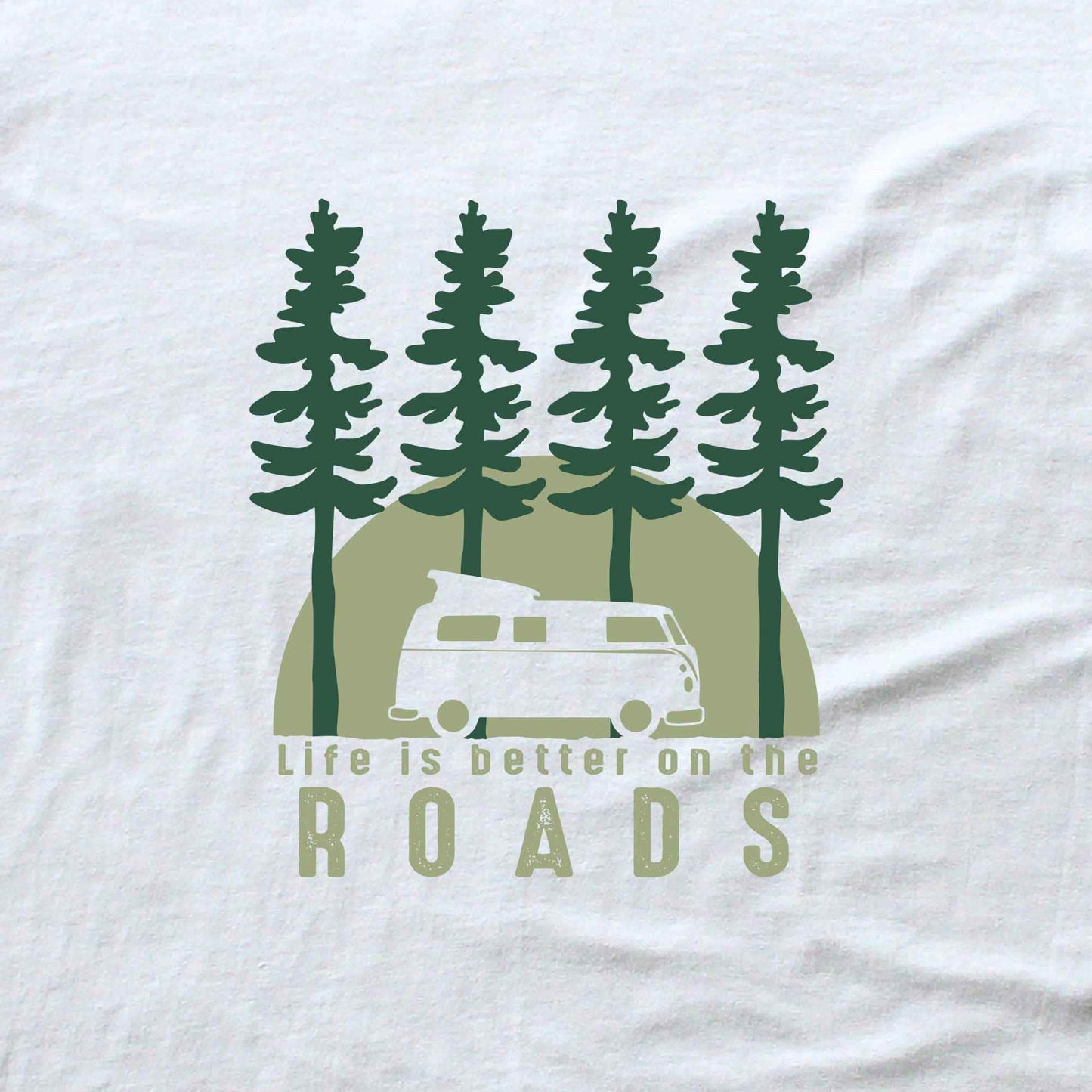 Life Is Better on the Roads T-shirt