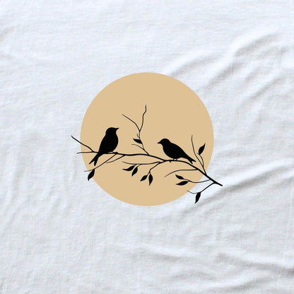 Birds Sun Branch T-shirt