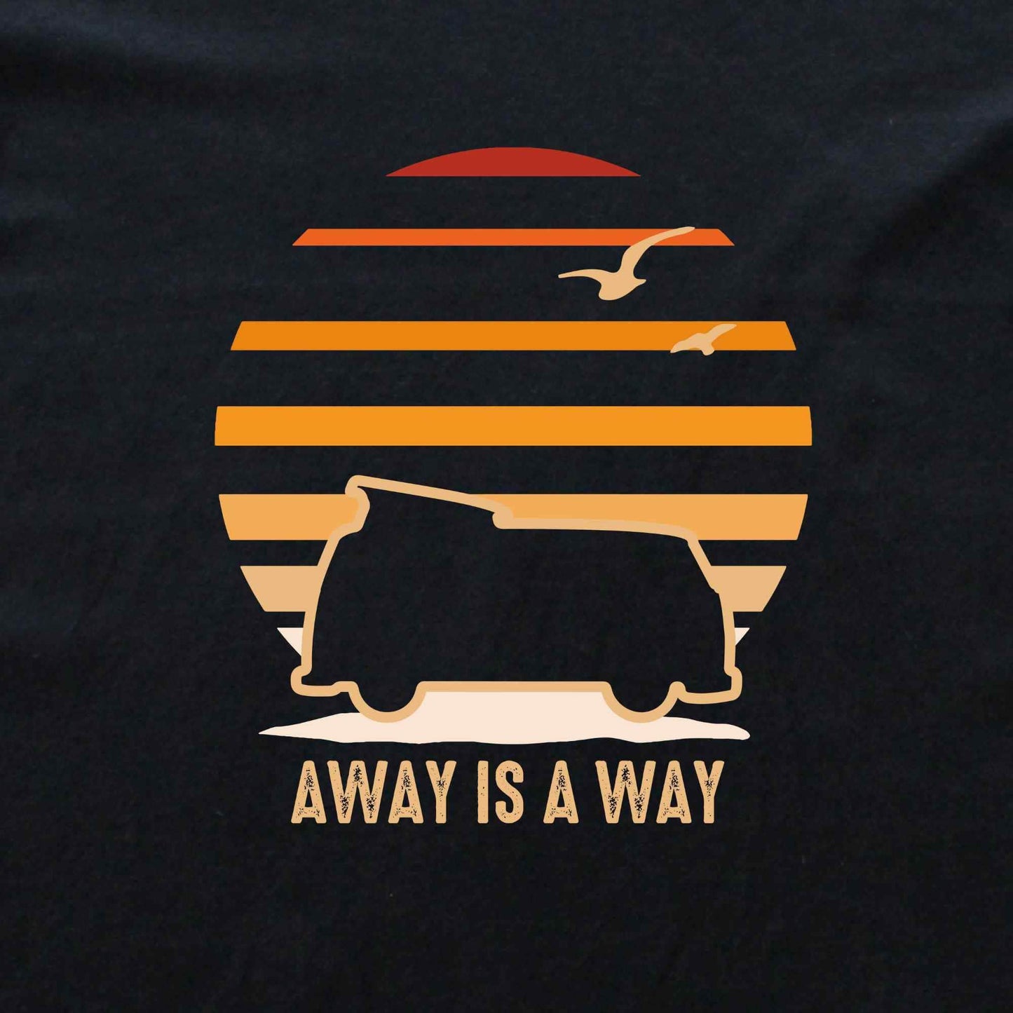 Away Is A Away Van T-shirt
