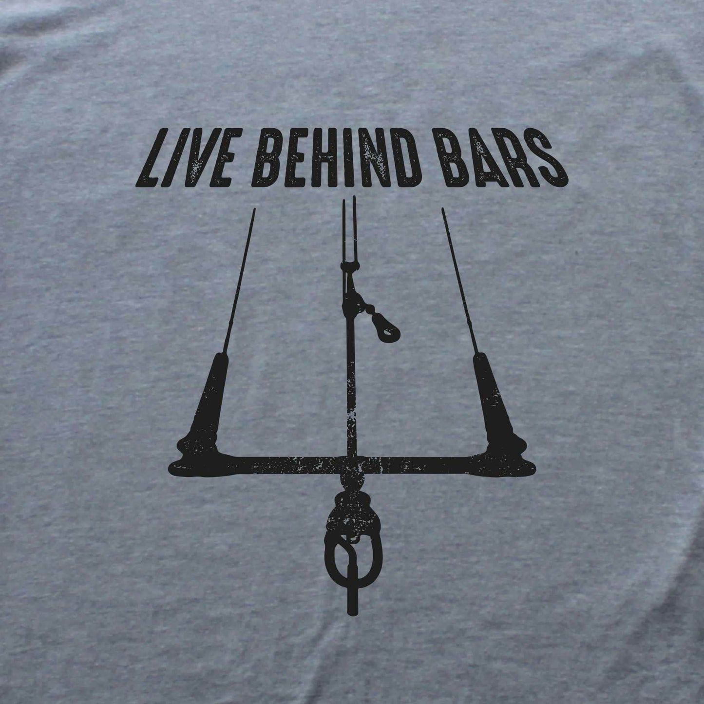 Live Behind Bars Kite T-shirt