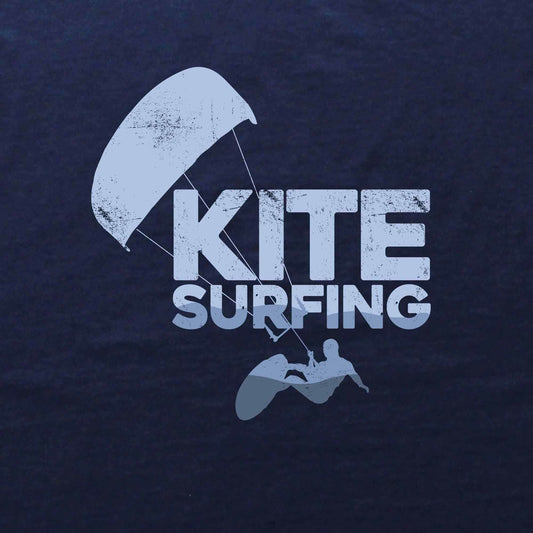 Kite Surfing Typo T-shirt