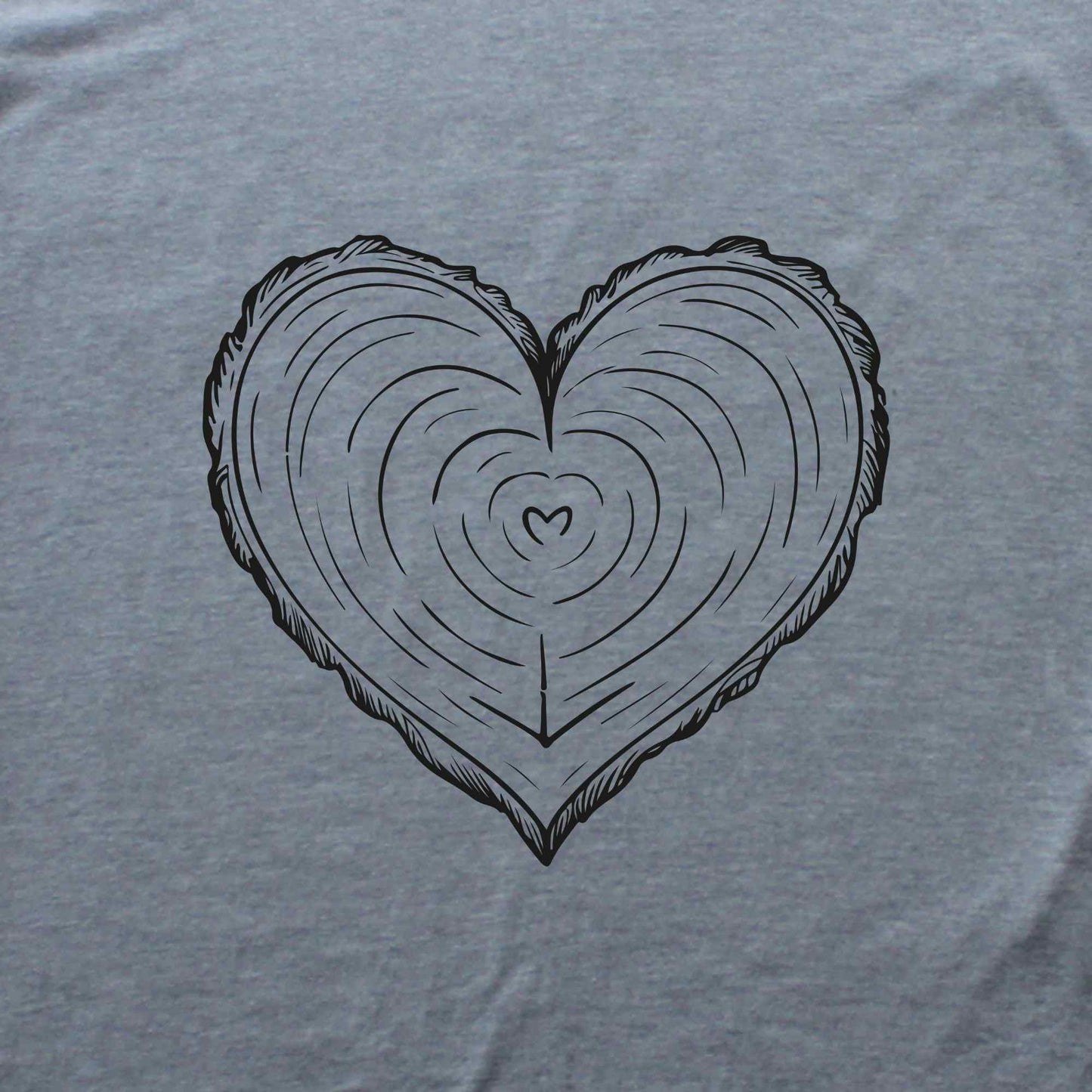 Wood Heart T-shirt
