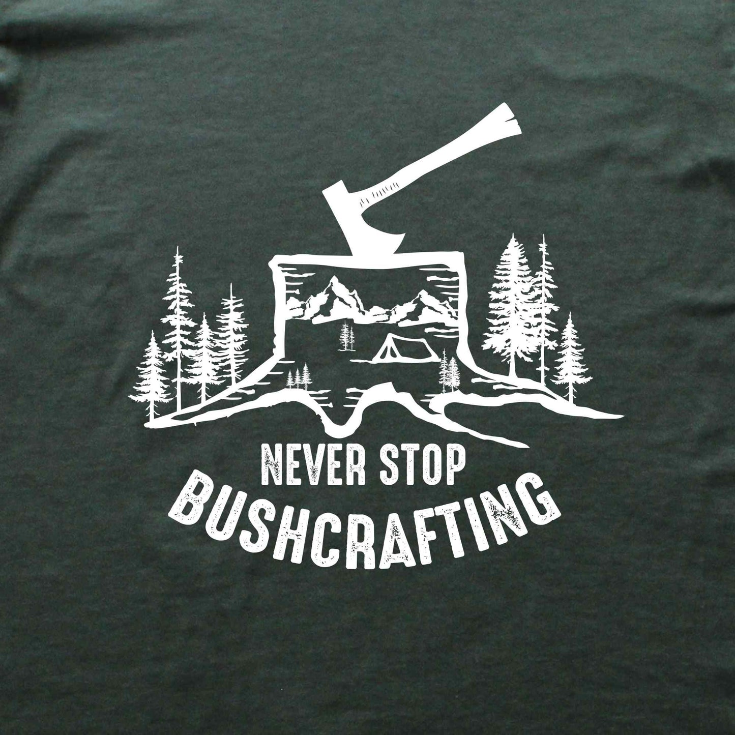 Never Stop Buchcrafting T-shirt