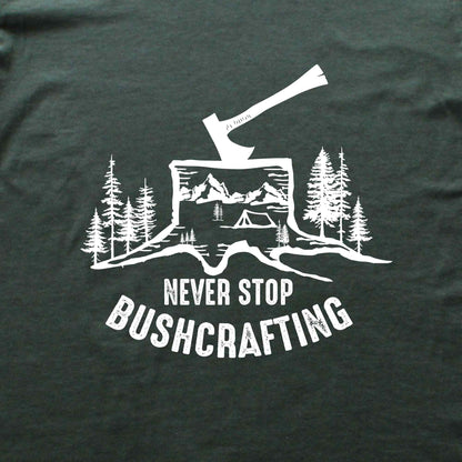 Never Stop Buchcrafting T-shirt