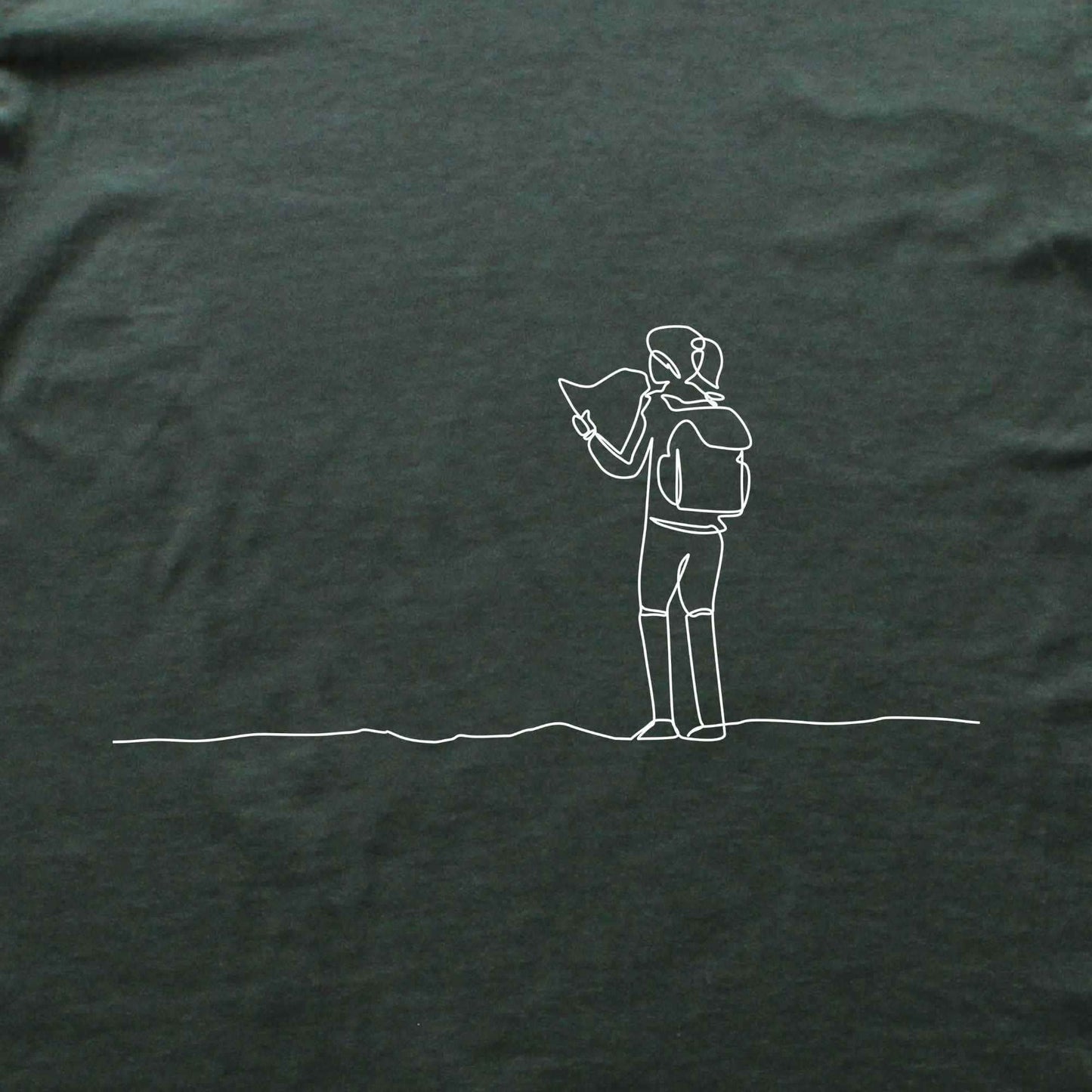 Line Art Map T-shirt