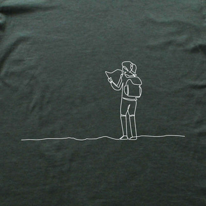 Line Art Map T-shirt