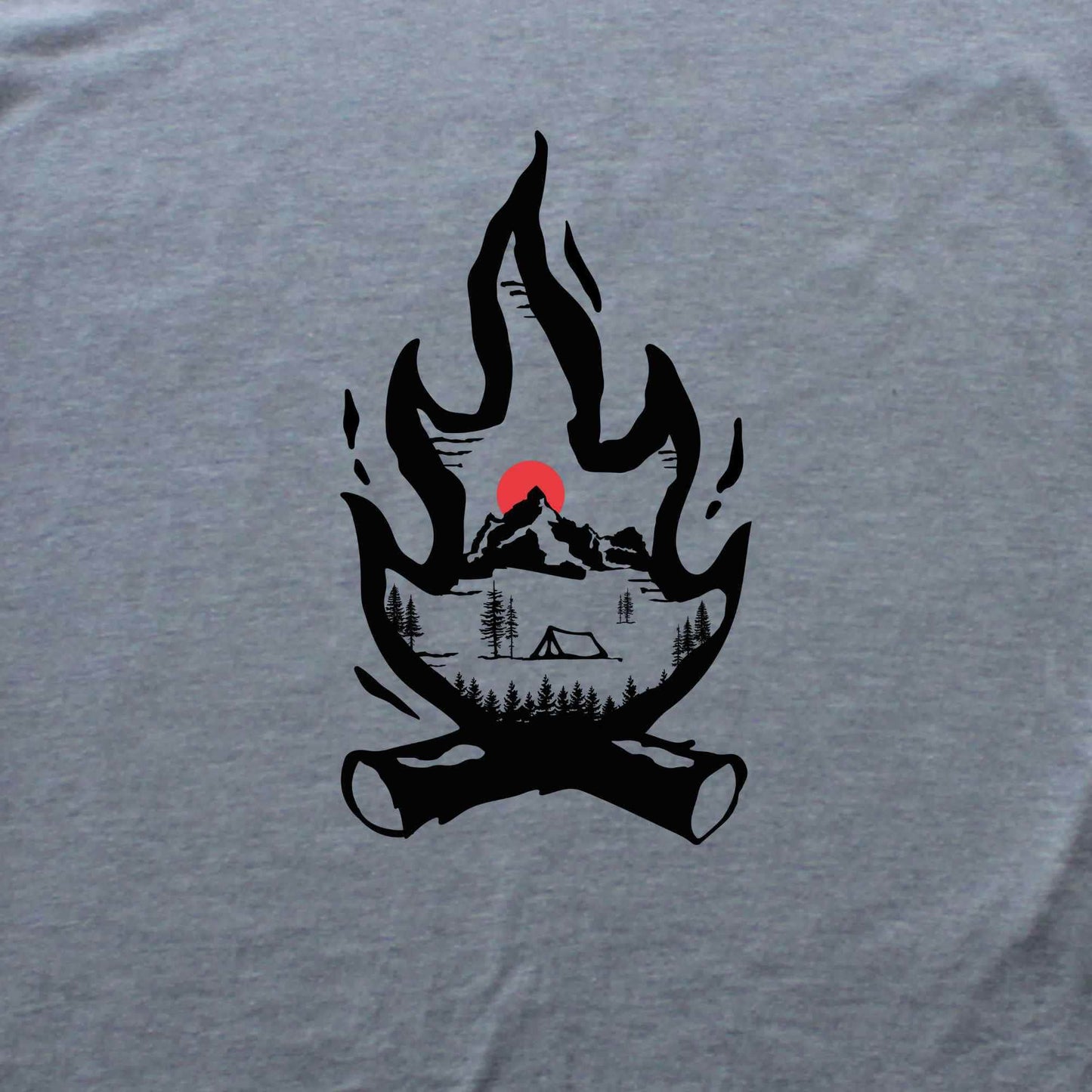 Fire Landscape T-shirt