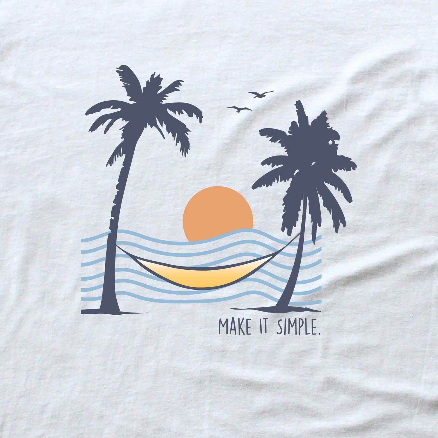 Beach Hammock, Make it Simple T-shirt