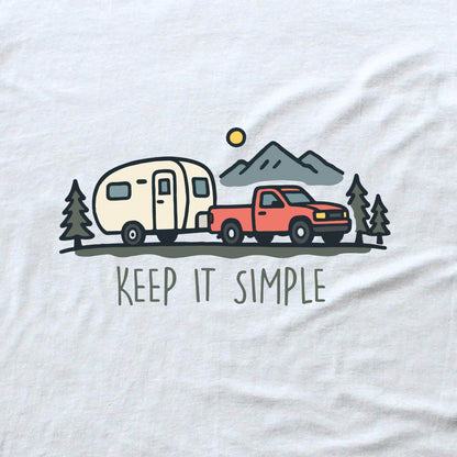 Keep It Simple Car and Caravan T-shirt