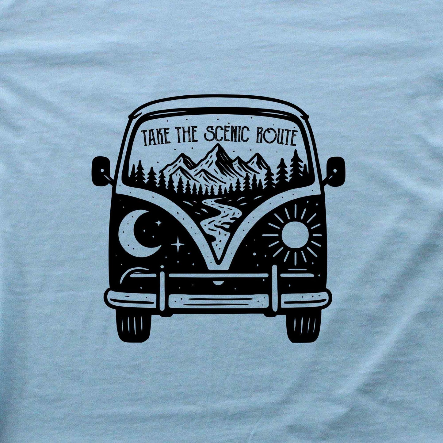 Take The Scenic Route Van T-shirt