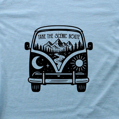 Take The Scenic Route Van T-shirt