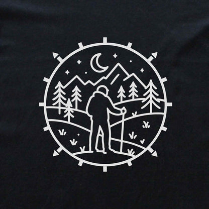 Round Landscape Hiker T-shirt