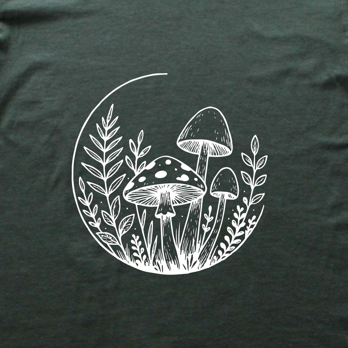 Round Mushrooms T-shirt