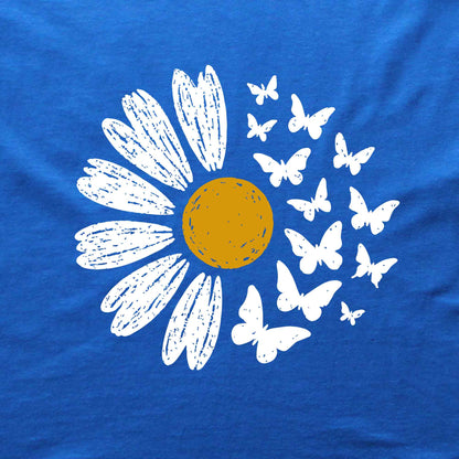 SunFlower And Butterflies T-shirt