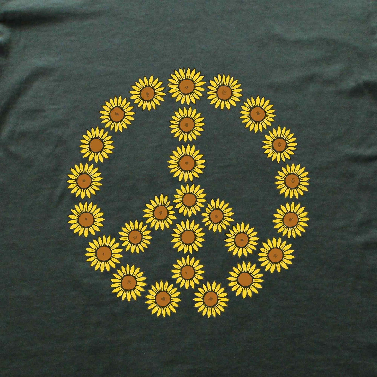 Sunflowers Peace T-shirt