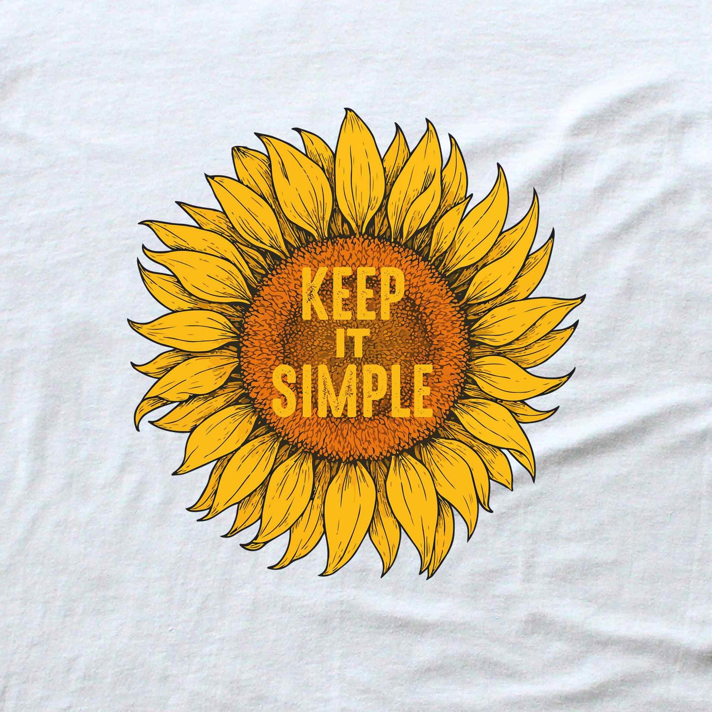 Keep It Simple Sunflower T-shirt