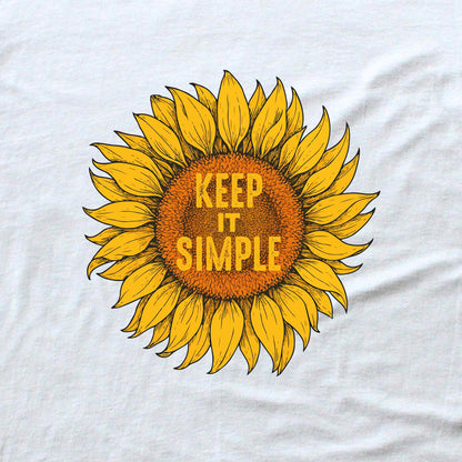 Keep It Simple Sunflower T-shirt
