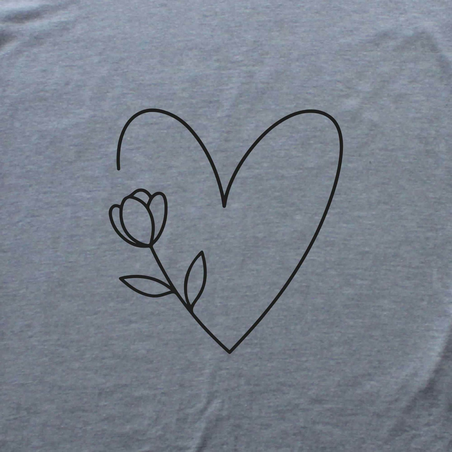 Heart Flower T-shirt