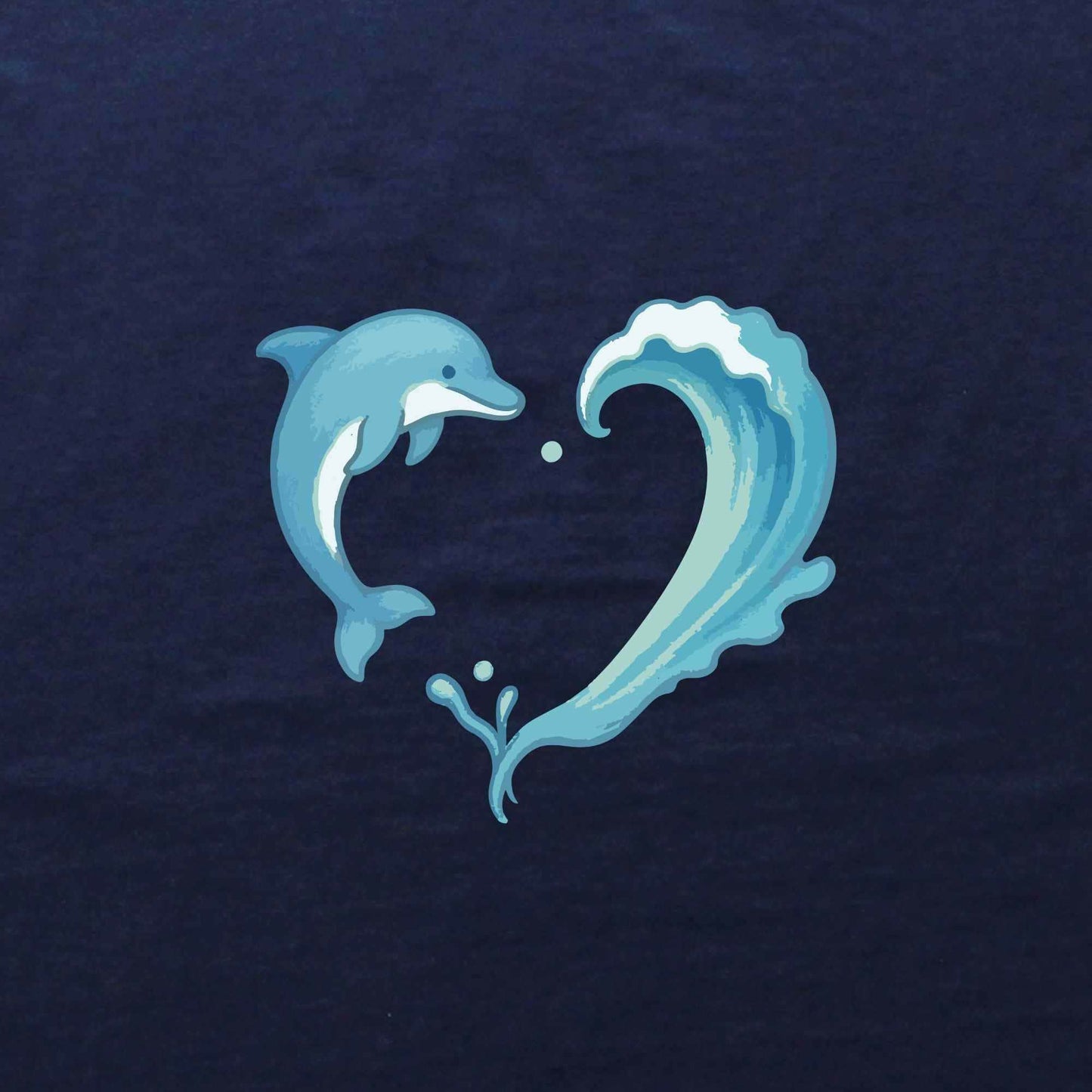 Dolphin Heart T-shirt