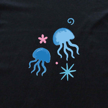 Cartoon Meduse T-shirt