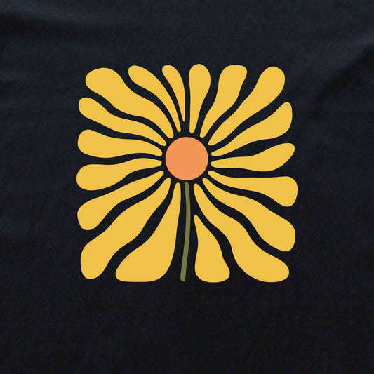 Abstract Sunflower T-shirt