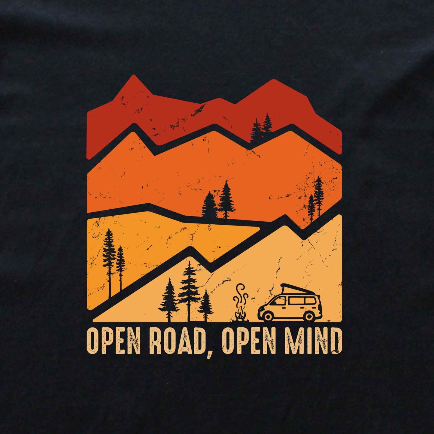 Open Road, Open Mind Van T-shirt