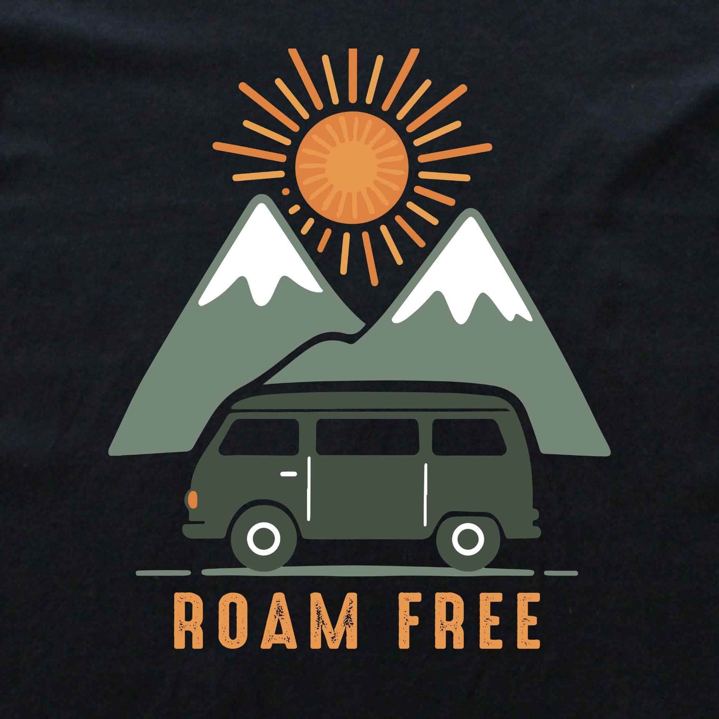 Roam Free Van T-shirt