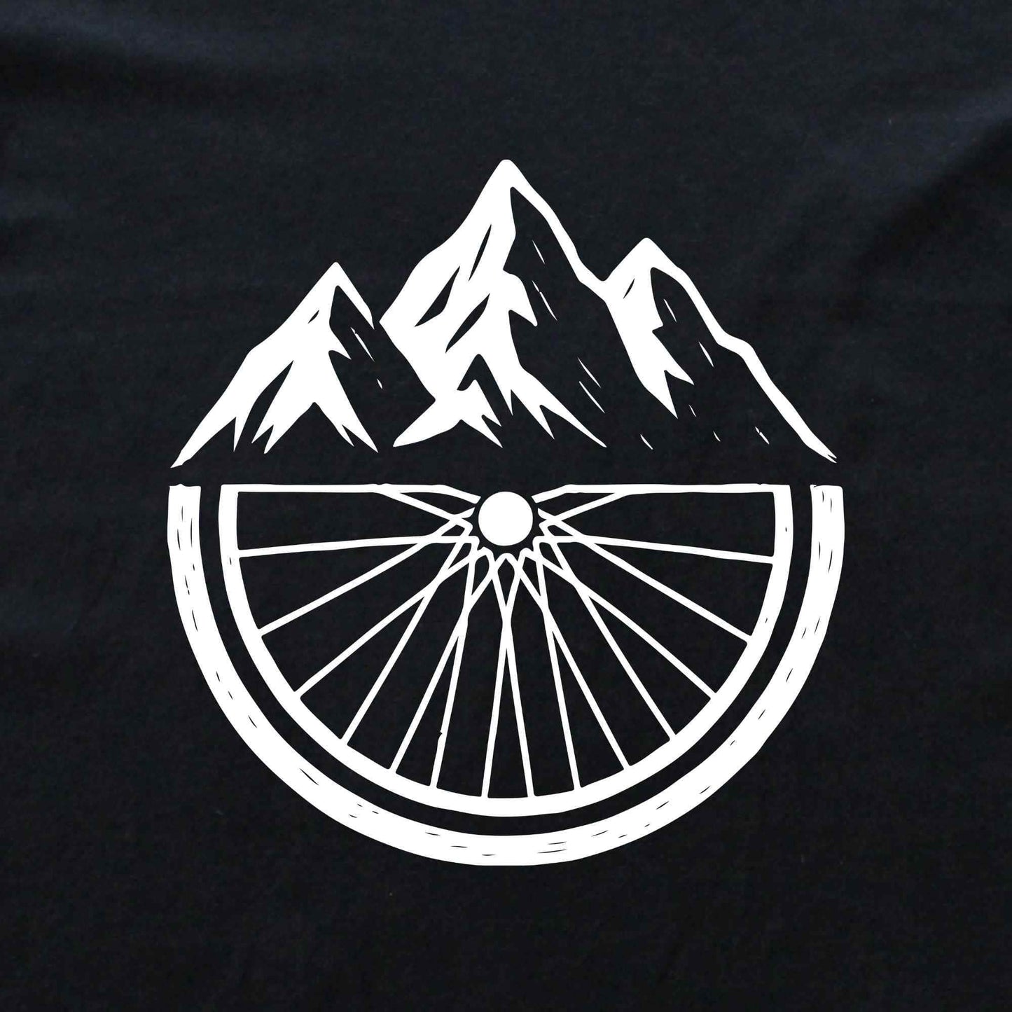 Mountain Wheel Bike  T-shirt