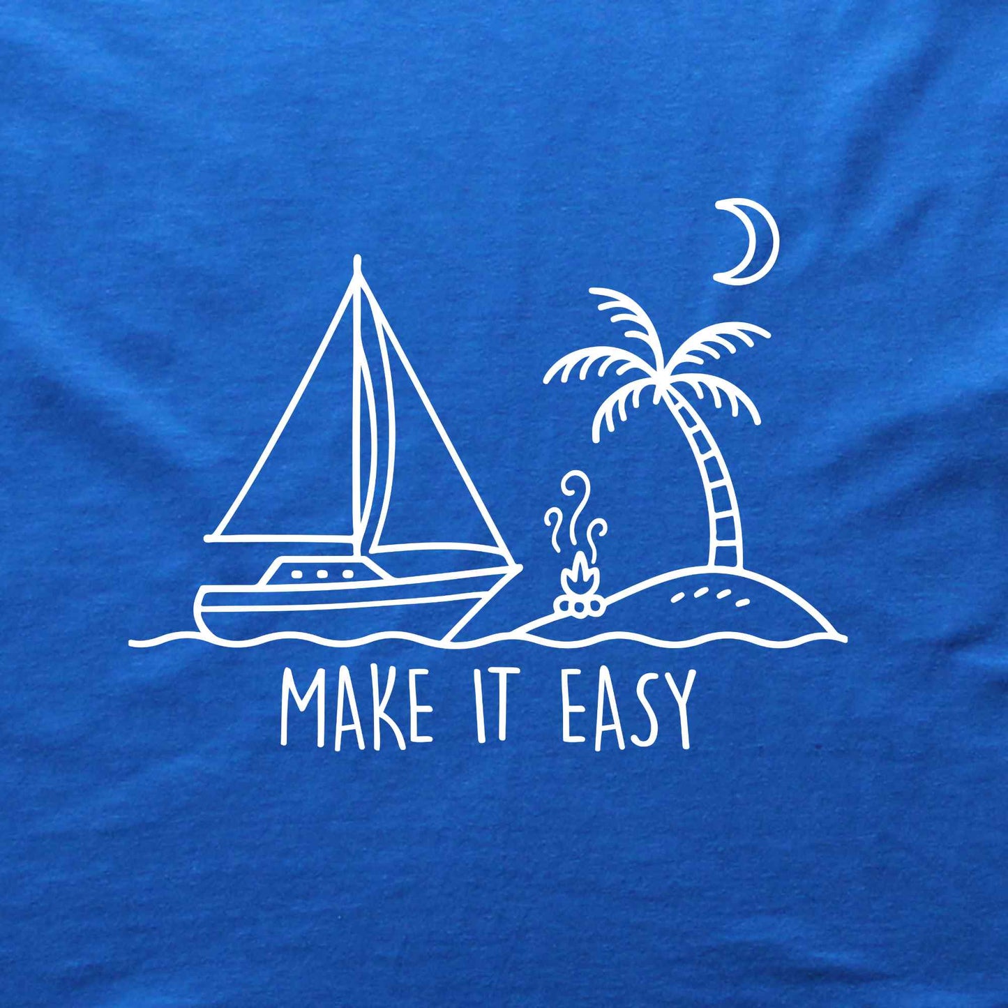 Make It Easy Boat T-shirt