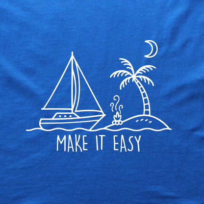 Make It Easy Boat T-shirt