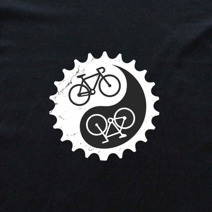 Yin And Yang Bike T-shirt