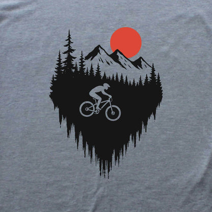 Mountain Bike Landscape T-shirt