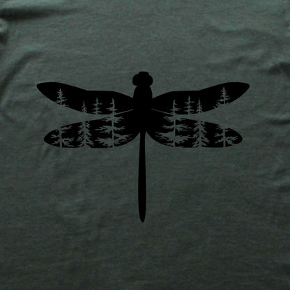 DragonFly Forest Landscape T-shirt
