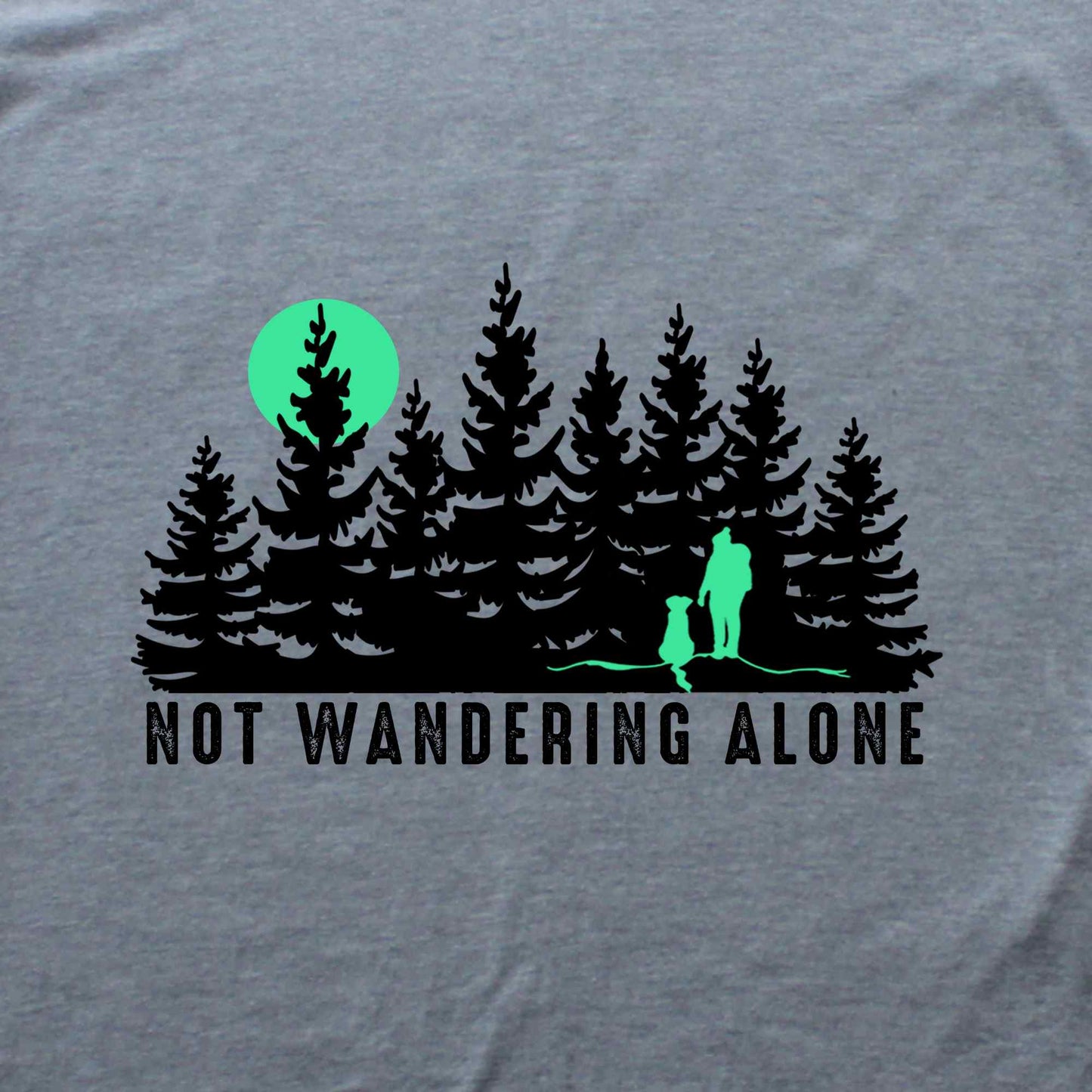 Not Wandering Alone T-shirt