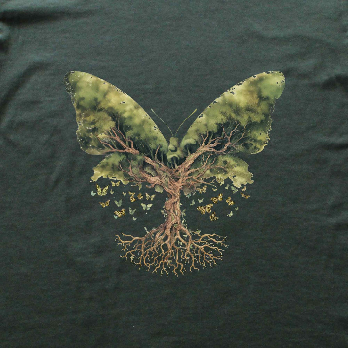 " ButterFly's Tree" graphic T-shirt