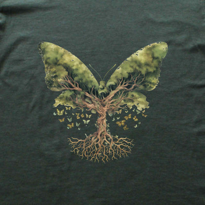 " ButterFly's Tree" graphic T-shirt