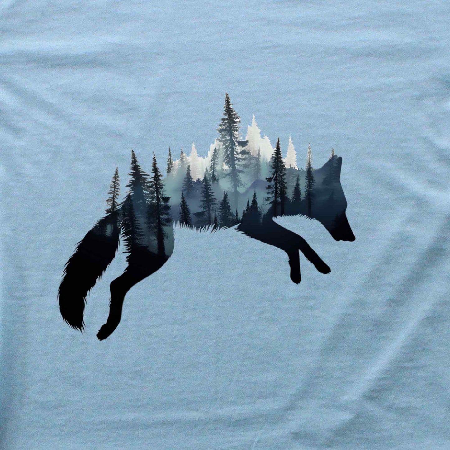 Jumping Fox Silhouette T-shirt