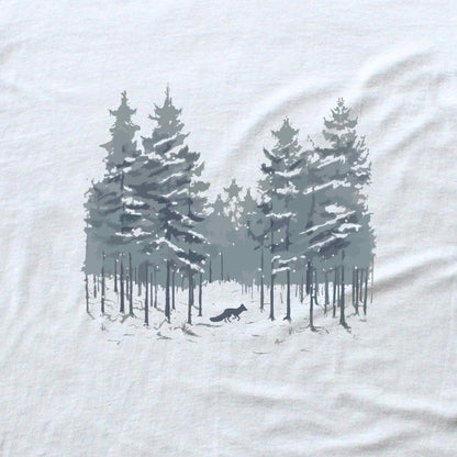 Fox Winter Landscape T-shirt